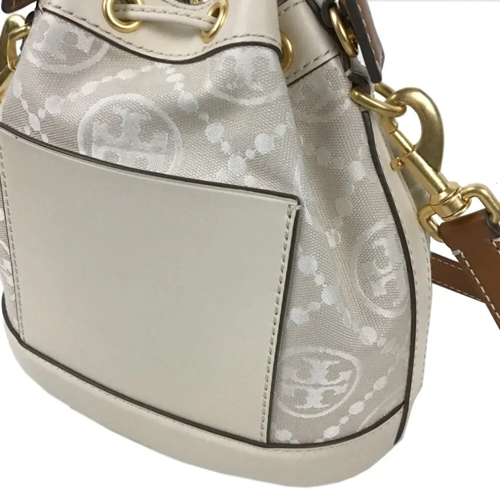 Tory Burch Mini T Monogram Bucket Bag